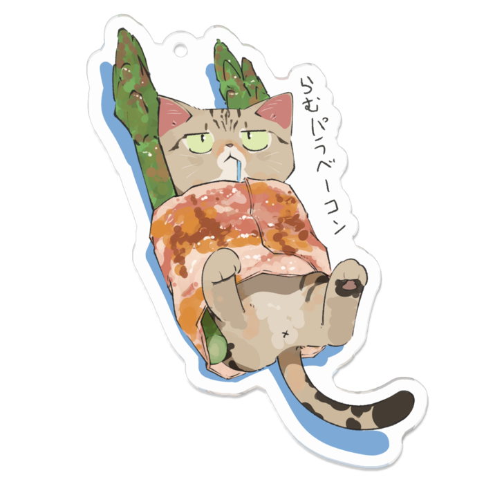 アクリルキーホルダー - 70 x 70 (mm)