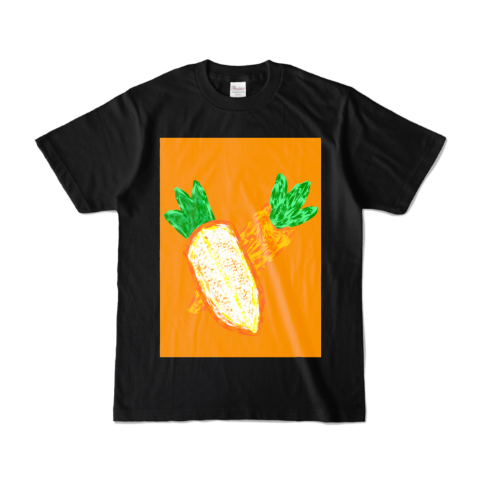 カラーTシャツ - S - ブラック (濃色)