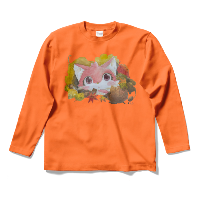 ロングスリーブTシャツ - S - オレンジ