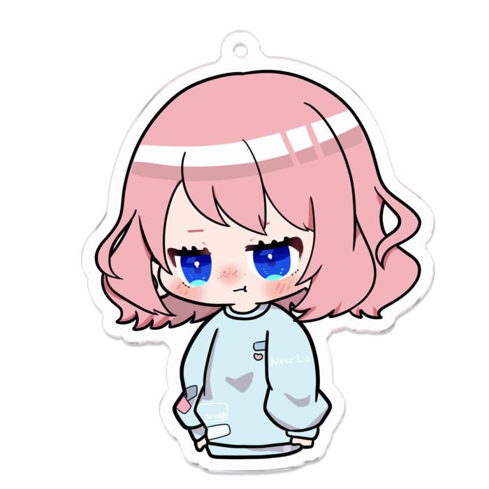 アクリルキーホルダー - 70 x 70 (mm)