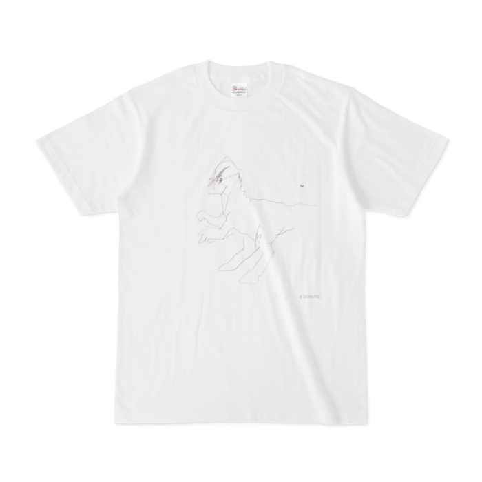 (ティラノサウルス)Tシャツ - S - 白