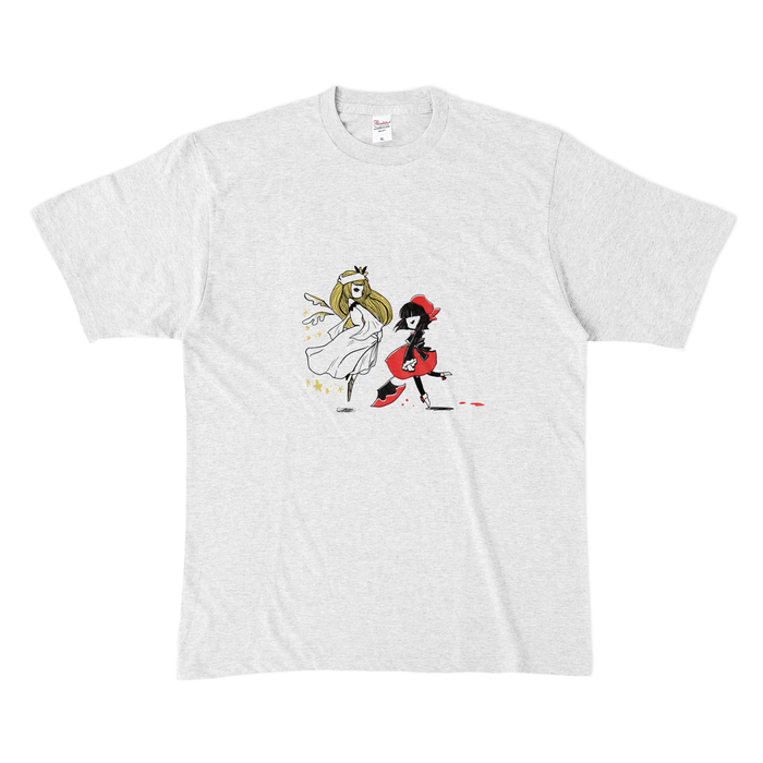 カラーTシャツ(淡色) - XL - アッシュ