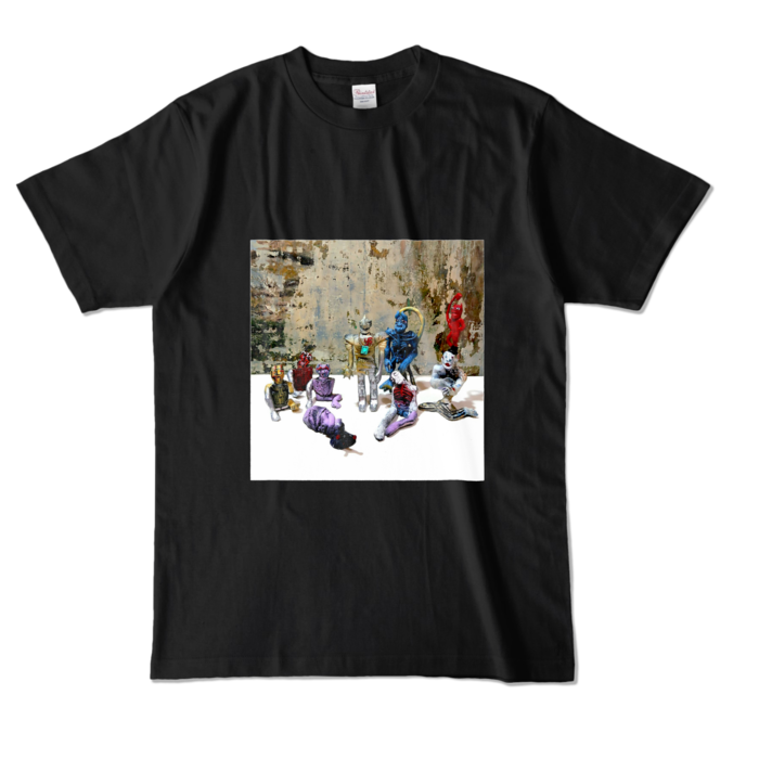 カラーTシャツ - L - ブラック (濃色)