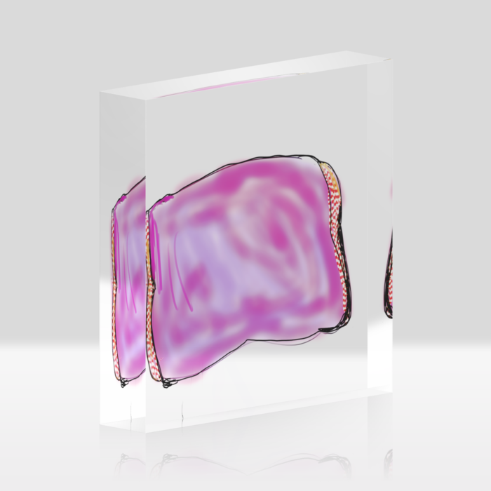 アクリルブロック - 100x100mm