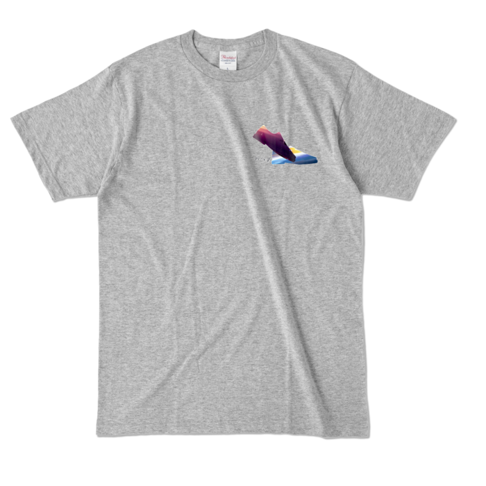 カラーTシャツ - L - 杢グレー (濃色)|Color T-Shirt - L - Mokume Gray (Dark)