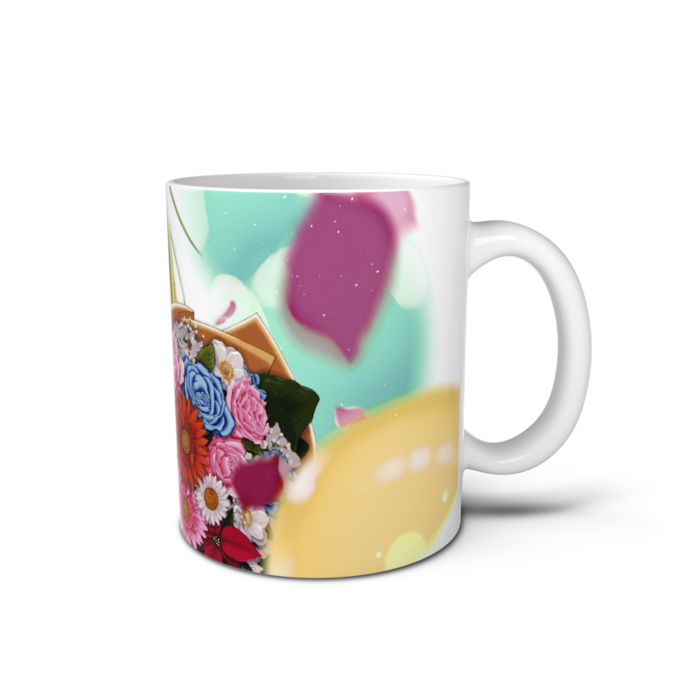 マグカップ - 直径 8 cm / 高さ 9.5 cm