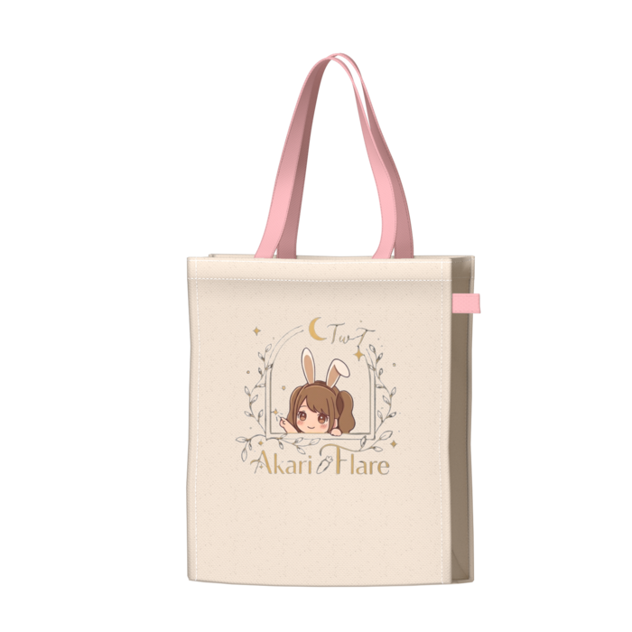 ツートンカラーバッグ - ピンク - W34 × H41 × D14cm