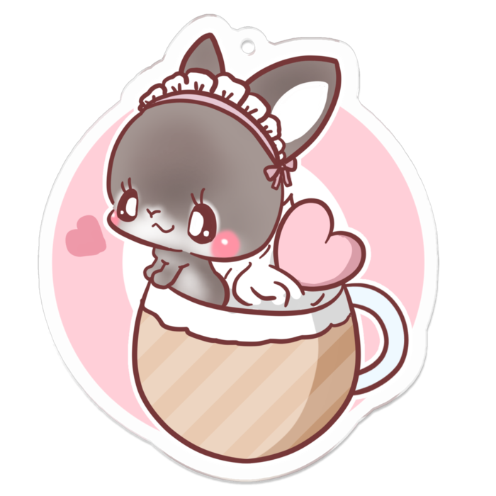 アクリルキーホルダー - 70 x 70 (mm)