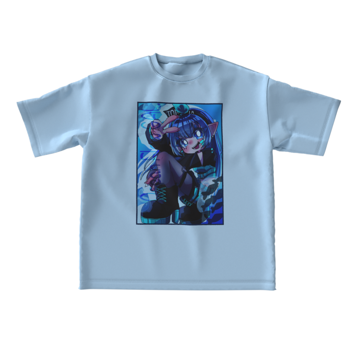 ビッグシルエットTシャツ - L - 正面