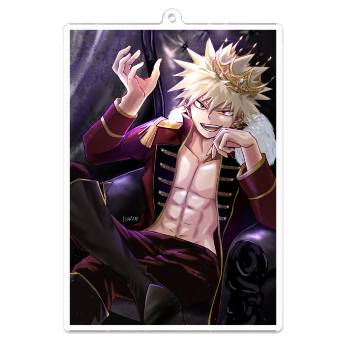 アクリルキーホルダー - 100 x 100 (mm)