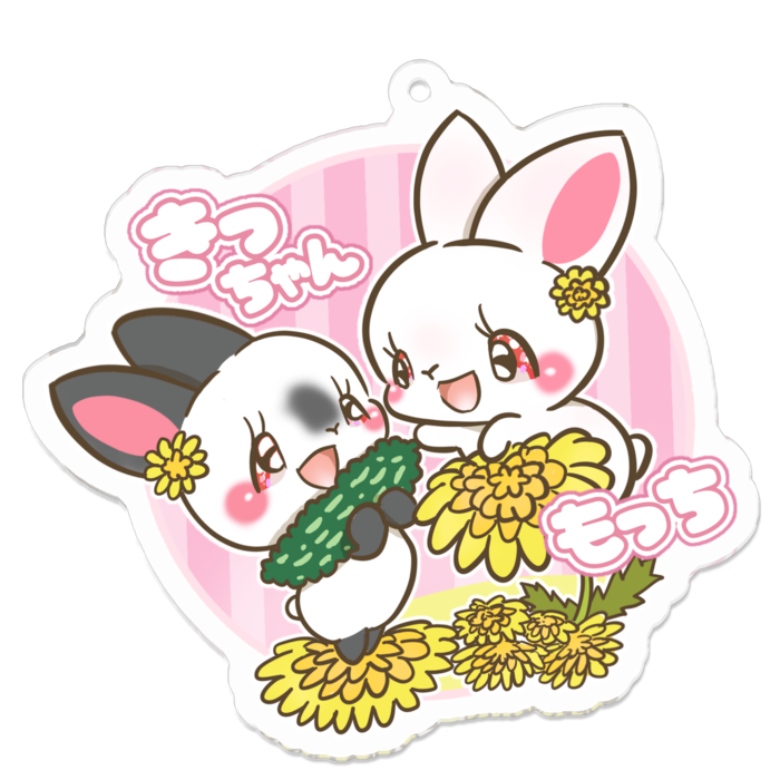 アクリルキーホルダー - 70 x 70 (mm)