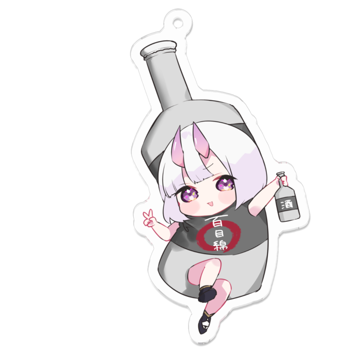 アクリルキーホルダー（中）70x70mm