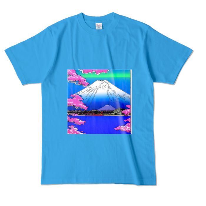 カラーTシャツ - L - ターコイズ (濃色)