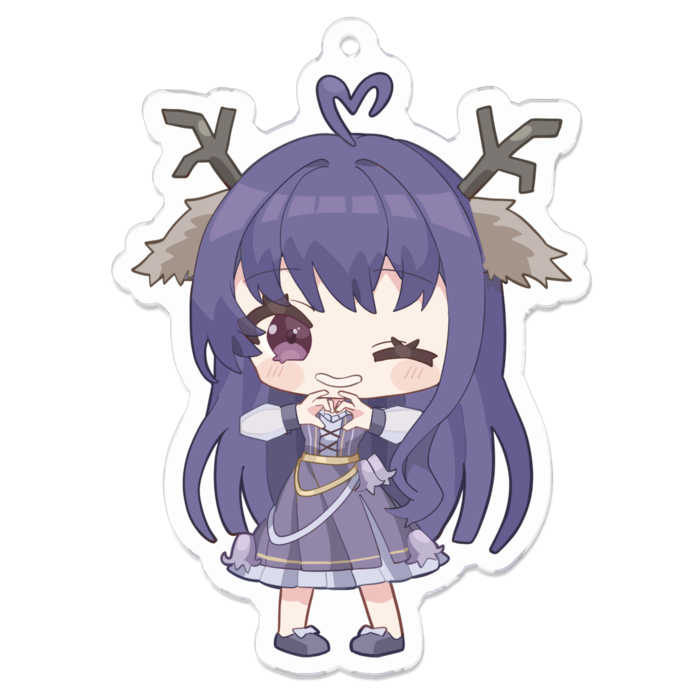 アクリルキーホルダー - 70 x 70 (mm)