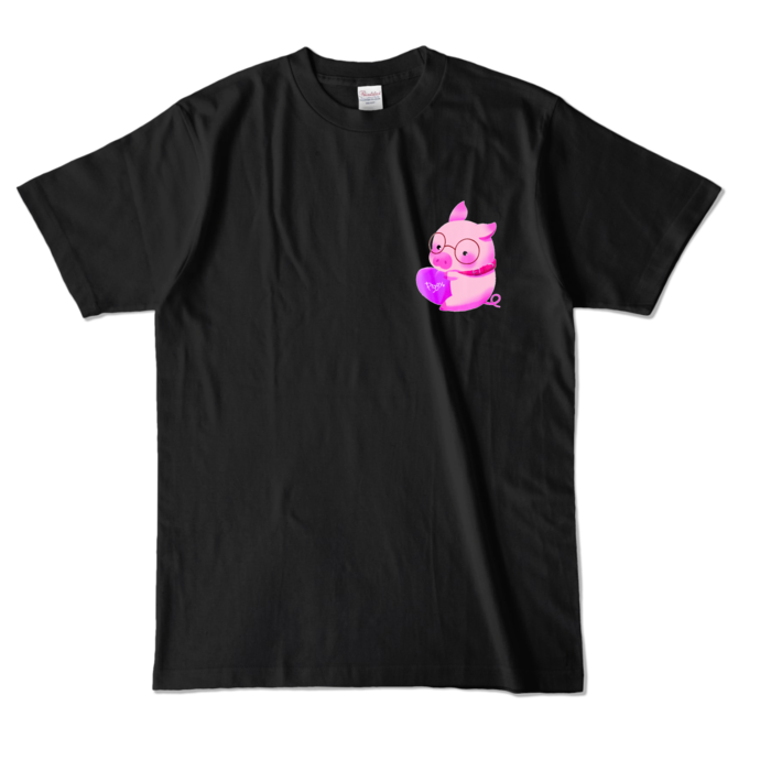 カラーTシャツ - L - ブラック (濃色)