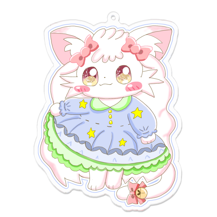アクリルキーホルダー - 100 x 100 (mm)