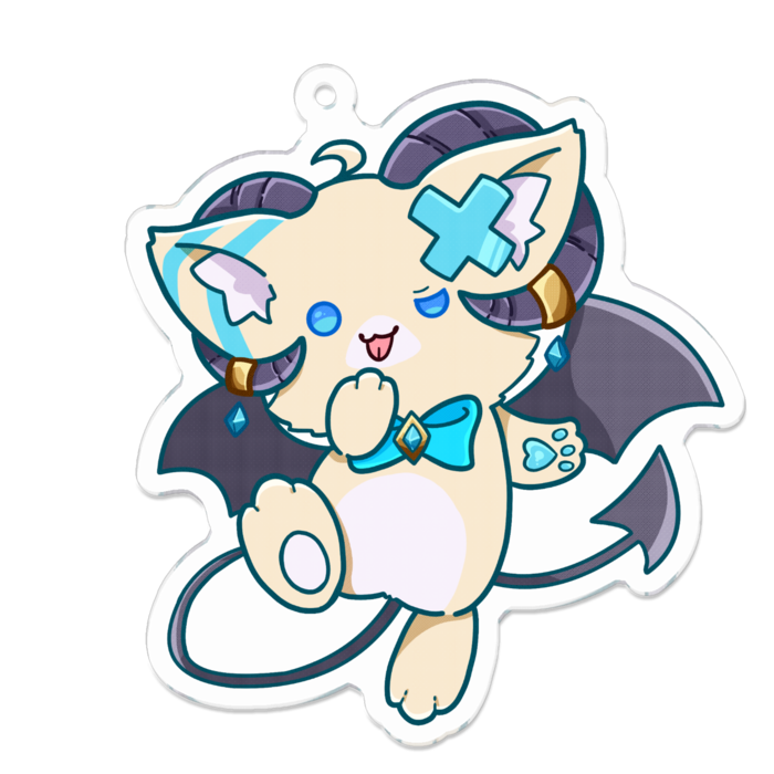 アクリルキーホルダー - 70 x 70 (mm)