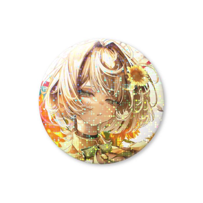 ホログラム缶バッジ - 56mm