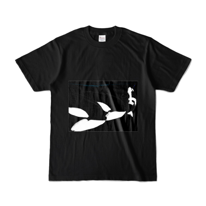 カラーTシャツ - S - ブラック (濃色)