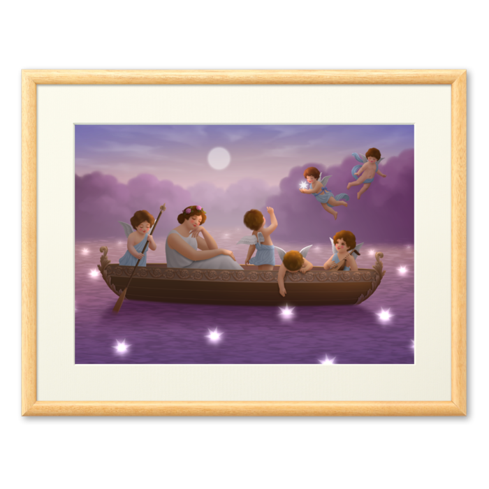 複製画(プリモアート) - A4 額縁・ナチュラル