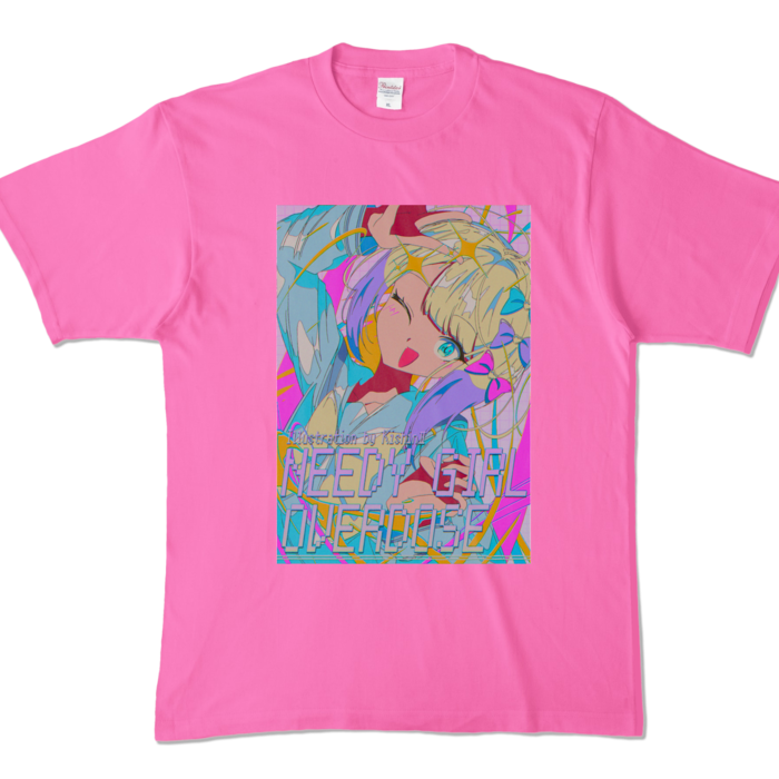 カラーTシャツ - XL - ピンク (濃色)