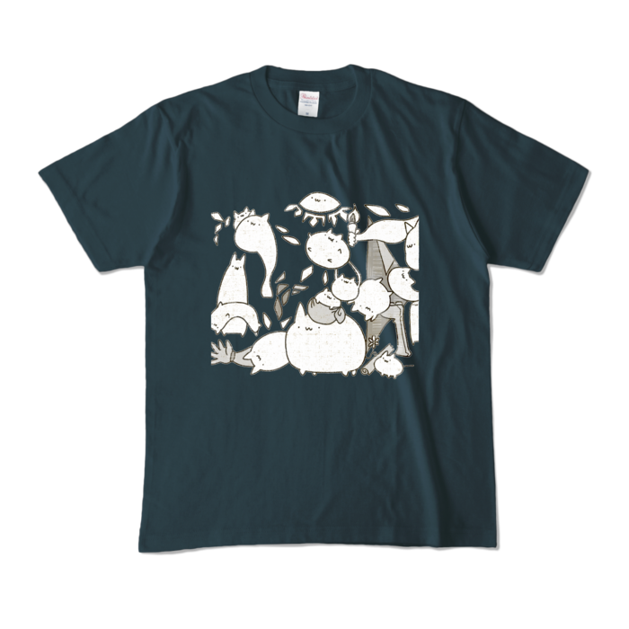 カラーTシャツ - M - デニム (濃色)