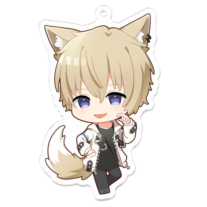 アクリルキーホルダー - 70 x 70 (mm)