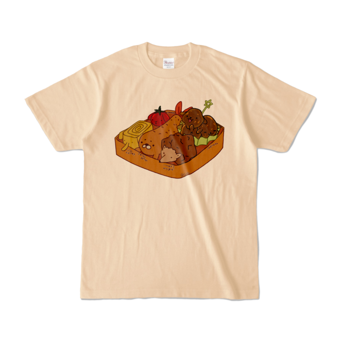 カラーTシャツ - S - ナチュラル (淡色)