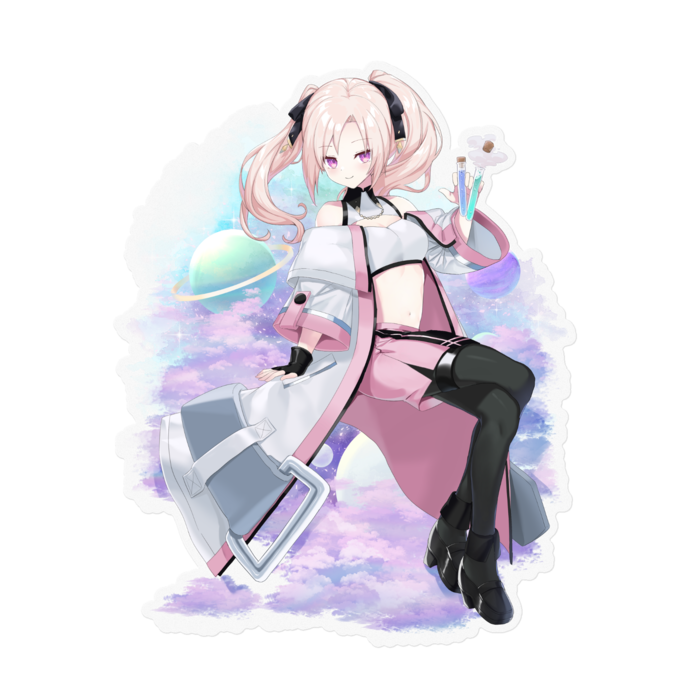Clear 160x160 Sticker / クリアステッカー - 160 x 160 (mm)(1)