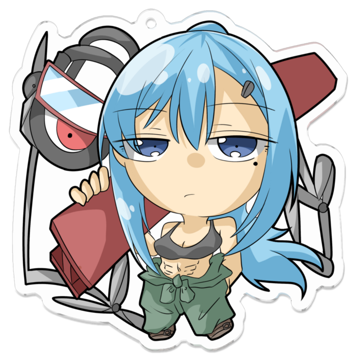 アクリルキーホルダー - 70 x 70 (mm)