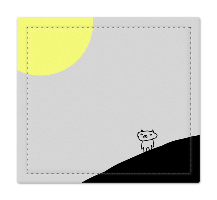 捺印マット - 105 x 95 (mm)