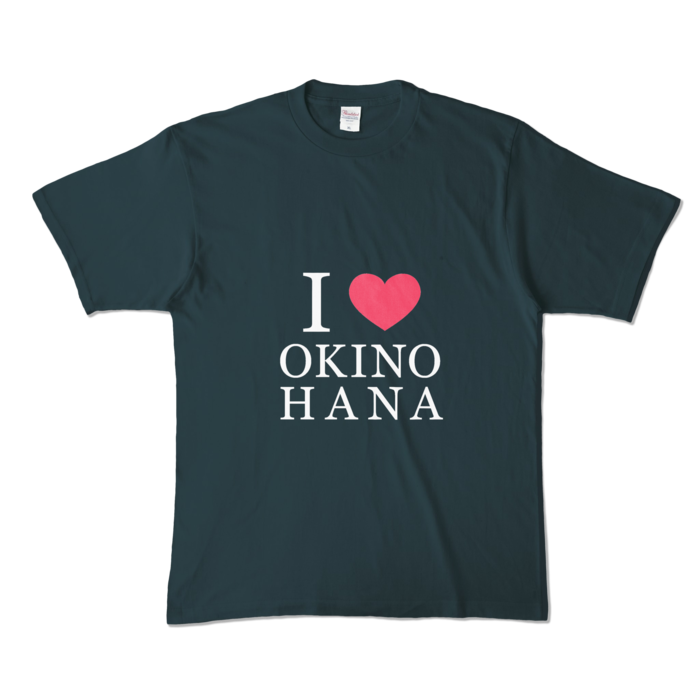 カラーTシャツ - XL - デニム (濃色)(2)