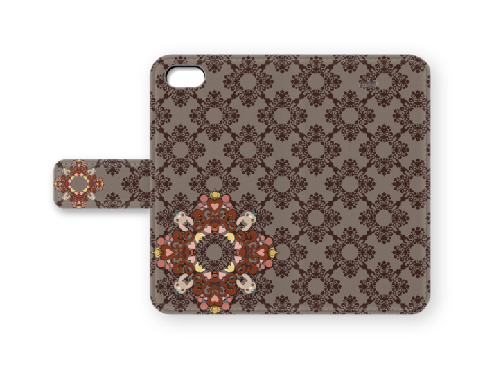 手帳型iPhoneケース - iPhone5