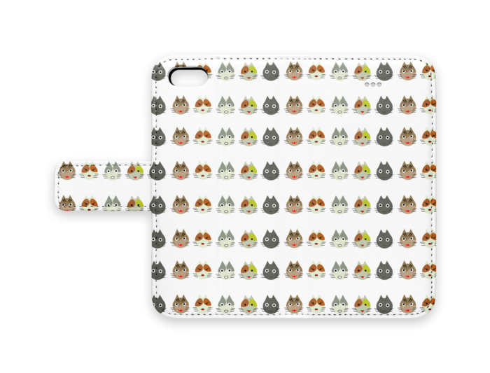 手帳型iPhoneケース - iPhone 5 / 5s / SE - ストラップ穴 なし