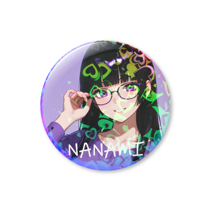 ホログラム缶バッジ - 32mm