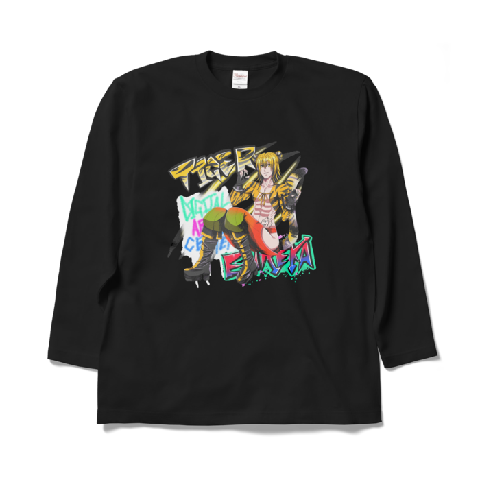 ロングスリーブTシャツ - XL - ブラック
