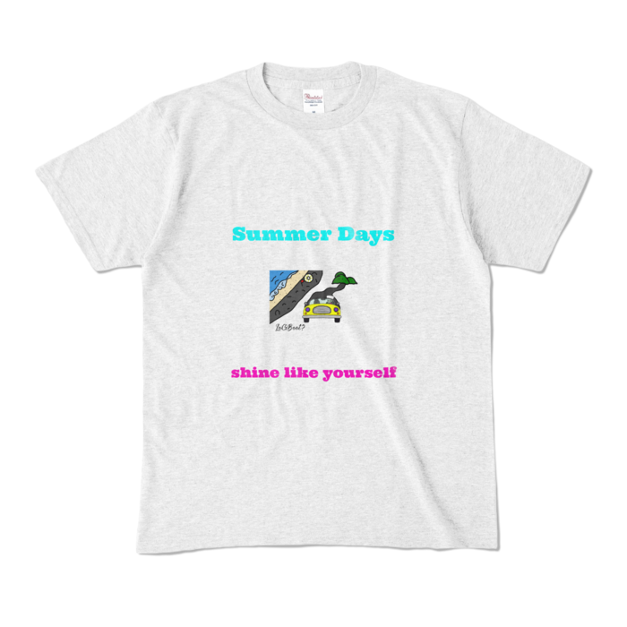 カラーTシャツ - M - アッシュ (淡色)