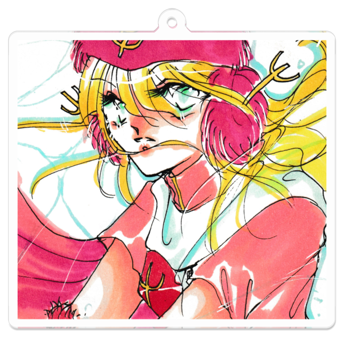 アクリルキーホルダー - 70 x 70 (mm)