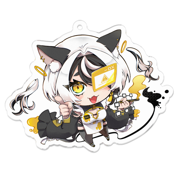 アクリルキーホルダー - 70 x 70 (mm)