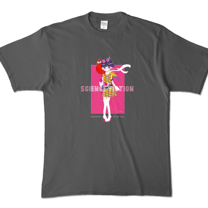 カラーTシャツ - XL - チャコール (濃色)