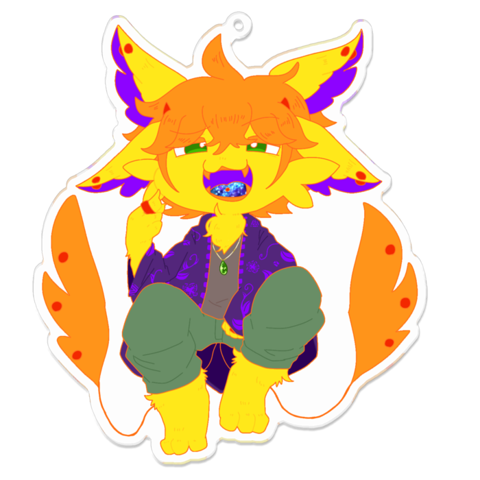 アクリルキーホルダー - 100 x 100 (mm)