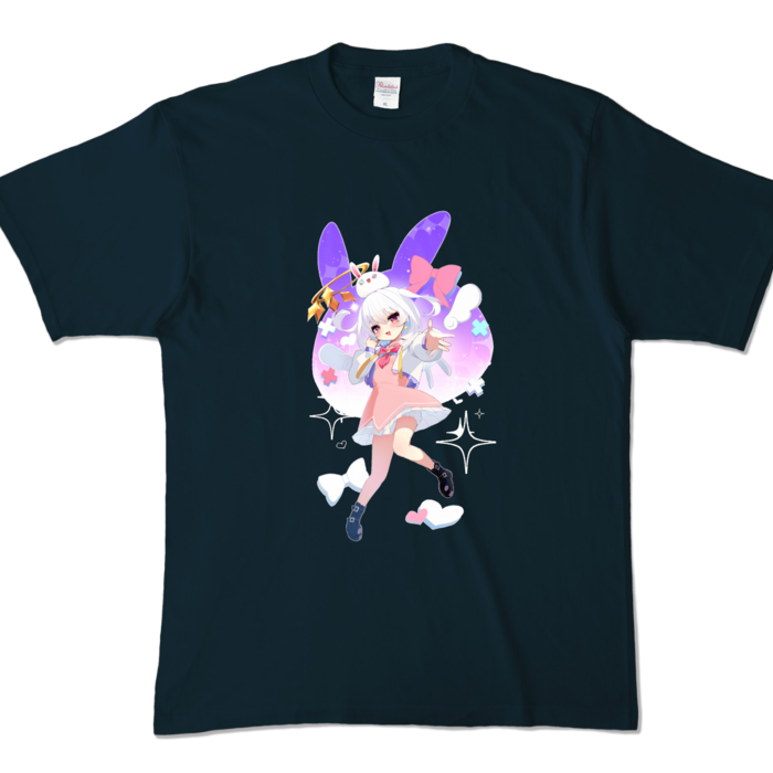 カラーTシャツ - XL - ネイビー (濃色)