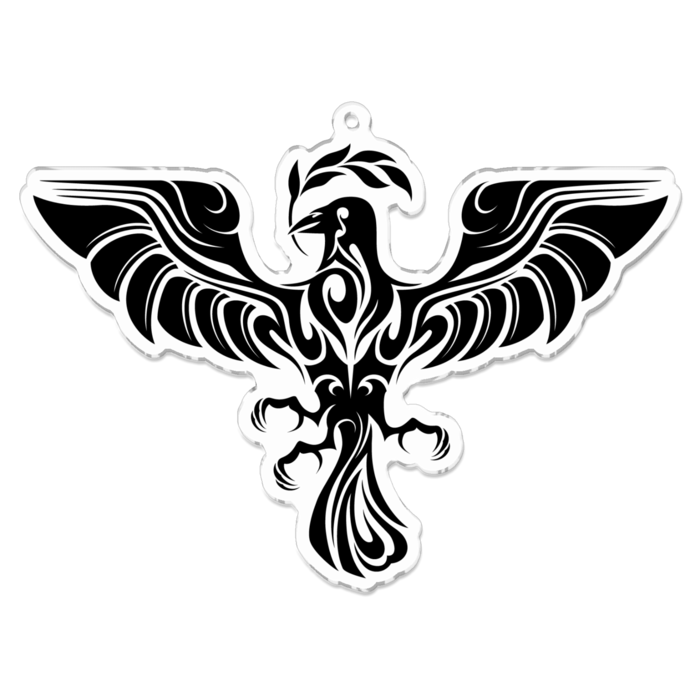 アクリルキーホルダー - 100 x 100 (mm)