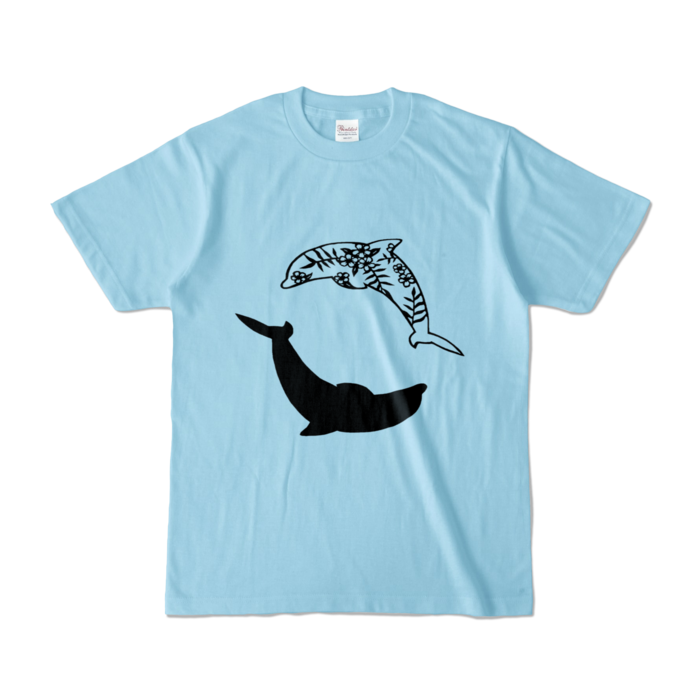 カラーTシャツ - S - ライトブルー (淡色)