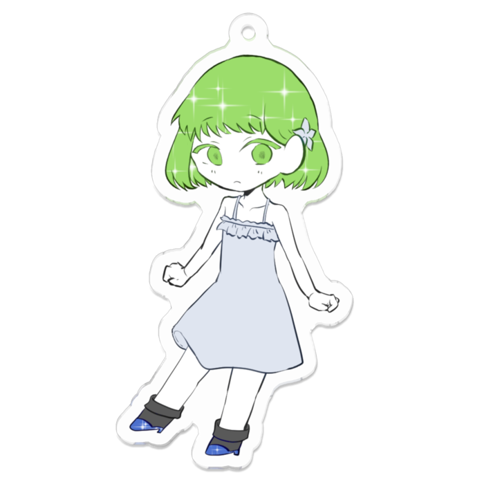 アクリルキーホルダー - 70 x 70 (mm)