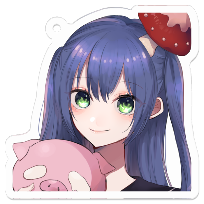 アクリルキーホルダー - 50 x 50 (mm)