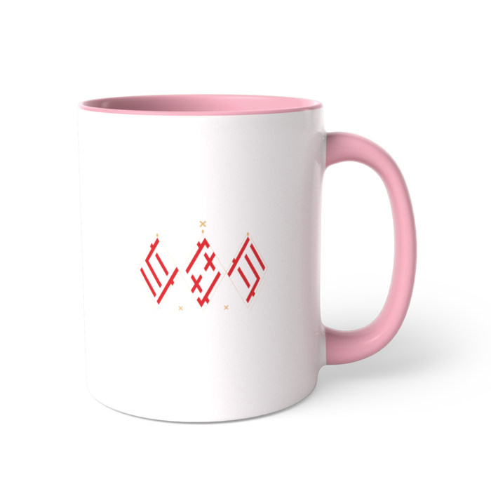 アンビグラムマグカップ pink