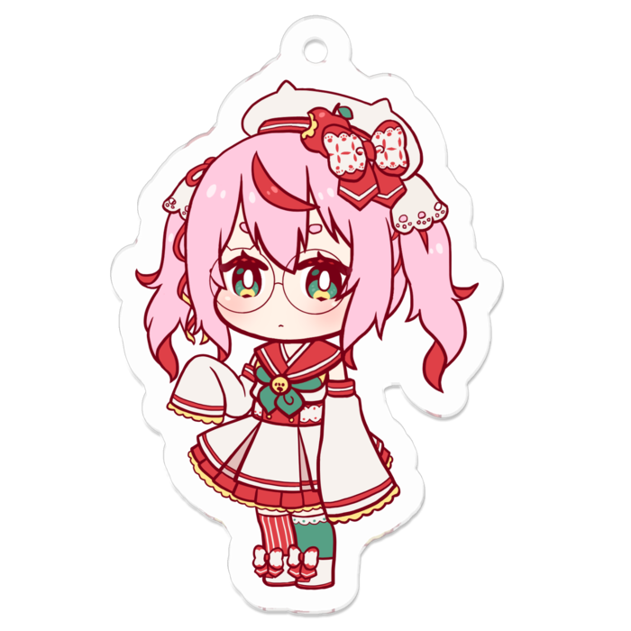 アクリルキーホルダー - 50 x 50 (mm)