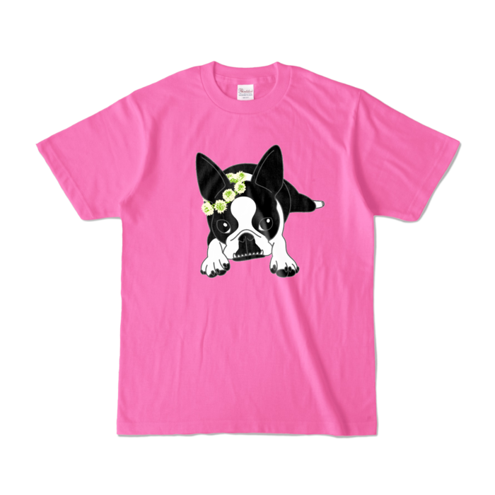 カラーTシャツ - S - ピンク (濃色)