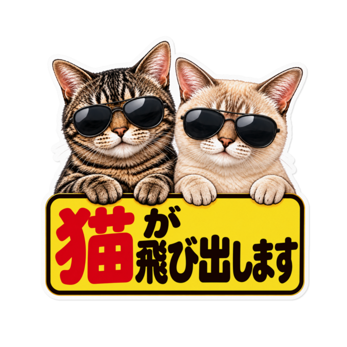ステッカー - W160 × H160mm 以内
